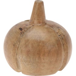 JK Home Décor - Κολοκύθα Mango Wood 9x10cm 125109 
