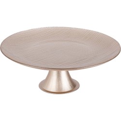 JK Home Décor - Τουρτιέρα από Γυαλί Champagne 28x12cm 043069 