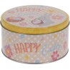 JK Home Decor - COOKIE TIN METAL DIA 135X68MM 361033