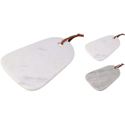 JK Home Decor - ΠΙΝΑΚΑΣ ΚΟΠΗΣ ΜΑΡΜΑΡΟΥ ΛΕΥΚΟΣ 348560