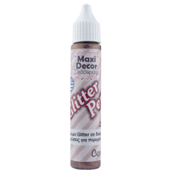 Glitter Pen Maxi Decor 28ml Copper