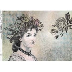 Ριζόχαρτο decoupage ITD 29,5 X 42 R0222L