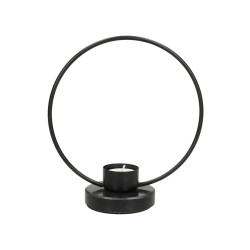 JK Home Decor - ΚΗΡΟΠΗΓΙΟ ΜΑΥΡΟ 20x8x18cm 3942
