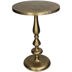 JK Home Decor - ΤΡΑΠΕΖΙ ΧΡΥΣΟ 56x37x37cm 8961