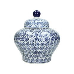 JΚ Home Décor - Βάζο Μπλε 22x20x20cm 4366