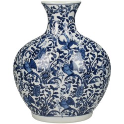 JΚ Home Décor - Βάζο Μπλε 31x9x25cm 8009