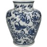 JΚ Home Décor - Βάζο Μπλε 28x21x21cm 8011