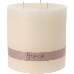 Κερί Κολώνα Λευκό 14x14cm JK Home Décor 250382