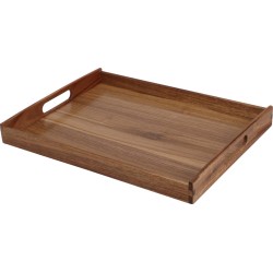 JK Home Décor - Δίσκος Ακακία με Λαβές 40x30x4.5cm 327572