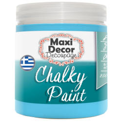 Χρώμα Κιμωλίας (Chalk paint ) Maxi Decor (ΟΥΡΑΝΙ) 250ml CHP-516
