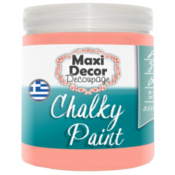 Χρώμα Κιμωλίας (Chalk paint ) Maxi Decor (ΡΟΔΑΚΙΝΙ) 250ml CHP-519