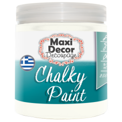 Χρώμα Κιμωλίας (Chalk paint ) Maxi Decor (ΖΑΧΑΡΙ) 250ml CHP-521