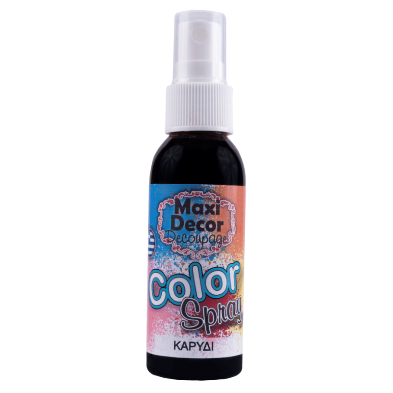 Color spray (Σπρέι) Maxi Decor 50ml Καρυδί 430000652