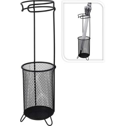 JK Home Décor - Ομπρελοθήκη από Μέταλλο Μαύρο 18x50cm 392068