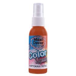 Color spray (Σπρέι) Maxi Decor 50ml Πορτοκαλί περλέ 430000239