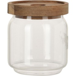 JK Home Décor - Δοχείο Αποθήκευσης από Γυαλί 400ml 185202 (1 τμχ)