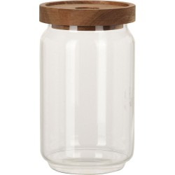 JK Home Décor - Δοχείο Αποθήκευσης από Γυαλί 700ml 185219 (1 τμχ)