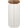 JK Home Décor - Δοχείο Αποθήκευσης από Γυαλί 1000ml 185226 (1 τμχ)