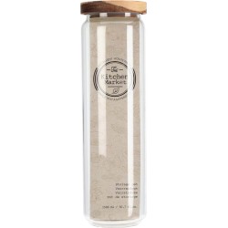 JK Home Décor - Βάζο Αποθήκευσης Γυαλί 1500ml 9x30cm 185240