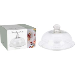 JK Home Décor - Τουρτιέρα από Γυαλί 30x17cm 044288 