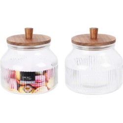JK Home Décor - Δοχείο Αποθήκευσης 1750ml 16x16cm 371735 (1 τμχ)