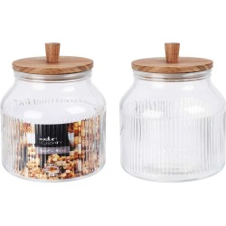 JK Home Décor - Δοχείο Αποθήκευσης 2200ml 16x19cm 371742 (1 τμχ)
