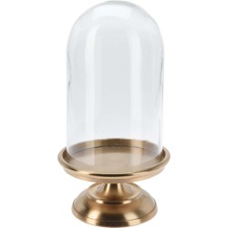 JK Home Décor - Καμπάνα με Μεταλλική Βάση 14x28cm 234559