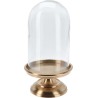 JK Home Décor - Καμπάνα με Μεταλλική Βάση 14x28cm 234559