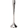 JK Home Décor - Κηροπήγιο από Αλουμίνιο Ασημί 8.5x31cm 245456