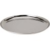 JK Home Décor - Δίσκος από Αλουμίνιο Ασημί 39x2.5cm 584692