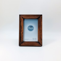 KORRESCRAFT-ΚΟΡΝΙΖΑ ΞΥΛΙΝΗ 10X15 PLAIN SLIM-WALNUT BROWN 251-101-04