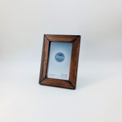 KORRESCRAFT-ΚΟΡΝΙΖΑ ΞΥΛΙΝΗ 10X15 PLAIN SLIM-WALNUT BROWN 251-101-04