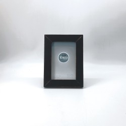 KORRESCRAFT-ΚΟΡΝΙΖΑ ΞΥΛΙΝΗ 10X15 PLAIN SLIM-CLASSIC BLACK 251-101-05