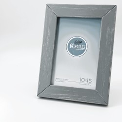 KORRESCRAFT-ΚΟΡΝΙΖΑ ΞΥΛΙΝΗ 10X15 PLAIN SLIM-NEUTRAL GREY 251-101-06