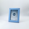 KORRESCRAFT-ΚΟΡΝΙΖΑ ΞΥΛΙΝΗ 13X18 PLAIN SLIM-LIGHT BLUE 251-102-13