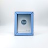 KORRESCRAFT-ΚΟΡΝΙΖΑ ΞΥΛΙΝΗ 15X20 PLAIN SLIM-LIGHT BLUE 251-103-13