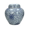Jar Blue 30x28x28cm