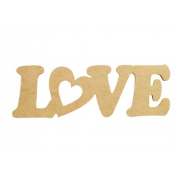 Love από 16mm MDF 2-16-2910-0006