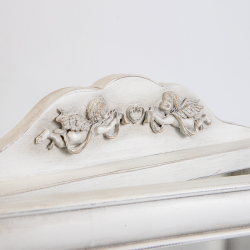 ΣΤΕΦΑΝΟΘΗΚΗ ΤΟΙΧΟΥ 29.7X31CM ANGELO-WHITE PATINA KORRESCRAFT-270-531-01