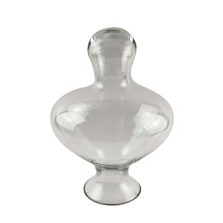 JK Home Décor - Γυάλα με Καπάκι 21.5x30cm 58318