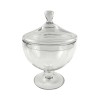 JK Home Décor - Γυάλα με Καπάκι 15.5x22cm 58320