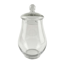 JK Home Décor - Γυάλα με Καπάκι 16x28cm 58322