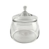 JK Home Décor - Γυάλα με Καπάκι 17x17.5cm 58323