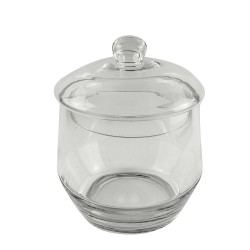 JK Home Décor - Γυάλα με Καπάκι 17x20.5cm 58324