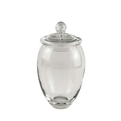 JK Home Décor - Γυάλα με Καπάκι 13x23cm 58326
