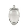 JK Home Décor - Γυάλα με Καπάκι 13x23cm 58326