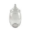 JK Home Décor - Γυάλα με Καπάκι 21.5x40cm 58328