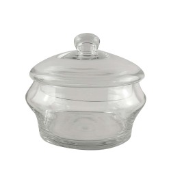 JK Home Décor - Γυάλα με Καπάκι 17x15cm 58330