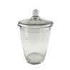JK Home Décor - Γυάλα με Καπάκι 17.5x27cm 58332