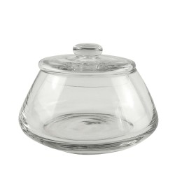 JK Home Décor - Γυάλα με Καπάκι 17x11.5cm 58335